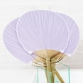 thumbnail image 2 of Weddingstar 43018-04 Paddle Fan, Lavender, 2 of 2
