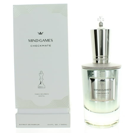 Checkmate Silver King by Mind Games, 3.4oz Extrait De Parfum for Unisex