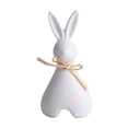 thumbnail image 2 of Exquisite Ceramic Easter Decoration, Cabinet Living Room Bunny Decor Ceramic Bookend Tabletop Decor, Cute Table Decoration Props, Multi-Purpose Small Crafts, for Holiday & Daily Home Decor, 2 of 6