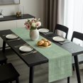 thumbnail image 2 of Sage Green Table Runner 120 Inches Long,Dining Table Runners Dresser Scarves,Farmhouse Vintage Green Solid Color Modern Kitchen Coffee Tablerunner for Tabletop Party Birthday Holiday Wedding 13"x120", 2 of 8