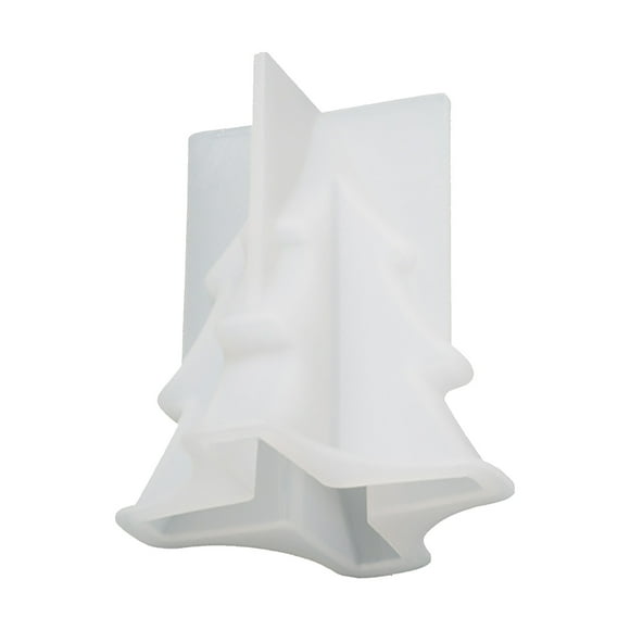 TIMIFIS Baking Molds Christmas Tree Candle Mould Christmas Aromatherapy Gypsum Candle Display Kitchen Gadgets
