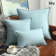 thumbnail image 2 of Suede Throw Pillows Cushion Covers Comfortable Home Decor-week, 2 of 4