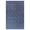 Blue, variant on Rugsotic Carpets Hand Knotted Wool Area Rug 3'x5' Charcoal White Contemporary Rectangle Indoor Rug for Living Room, Bedroom Antimicrobial L00501