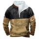 thumbnail image 2 of pstuiky camisas de hombre de manga larga, Sudadera informal de manga larga y cuello alto con bolsillo y cremallera de invierno para hombre camisetas de hombre xxxl, 2 of 3