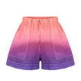 thumbnail image 3 of Patlollav Womens Comfy Summer Tie-Dye Shorts Drawstring Elastic Waist Pockets Casual Pants, 3 of 6