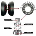 thumbnail image 1 of BEBOO YOYO Professional Yoyo M2 Pisce Aleación de aluminio yo yo set Yo-yo + Guante + 3 cuerdas Constelación ShuxiuWang 8390612474477, 1 of 1