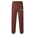 thumbnail image 4 of Zszcpp Work Pants Men Letter Print Solid Pockrt Daily Life Sports Long Running Cool Trousers Casual Trouser, 4 of 4