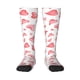 thumbnail image 1 of Balery Pink Hearts Calcetines novedosos Calcetines deportivos Calcetines hasta la rodilla Calcetines de algodón Calcetines originales y geniales, 1 of 6