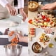 thumbnail image 5 of Gemüseschaufel Teigspachtel, Edelstahl Teigschneider Teigschaber Küchen Spachtel Schaber Schaufel, Vielzweck Küchenhelfer Kochschaufel Universalhelfer Teigkarte für Obst Gemüse Teig Brot Backen, 5 of 5