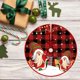 thumbnail image 2 of Falda de árbol de Navidad de 90cm, adorno decorativo para el hogar, parte inferior de tela, Año Nuevo, 2023, 2 of 4