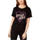 thumbnail image 1 of Camiseta gráfica GUESS Good Girl para mujer negra pequeña, 1 of 1
