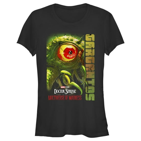 Junior's Marvel Doctor Strange in the Multiverse of Madness Gargantos Comic Graphic Tee Black Medium
