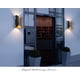 thumbnail image 3 of Aplique de pared moderno de 6 W para interior y exterior, de metal, con iluminación vertical, blanco cálido, ideal para dormitorio, hogar, pasillo y sala de estar., 3 of 4