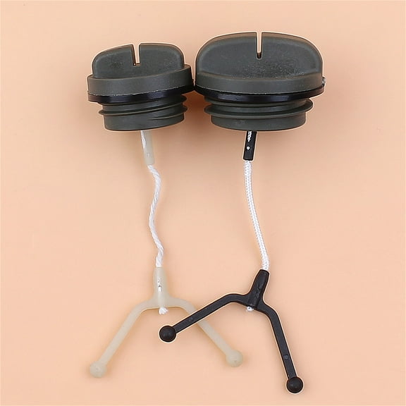 Gas Tank Fuel Oil Cap Set for HUSQVARNA 61 66 272 268 42 266 Also Fit JONSERED 600 Series From 1985 Onwards Chainsaw Parts