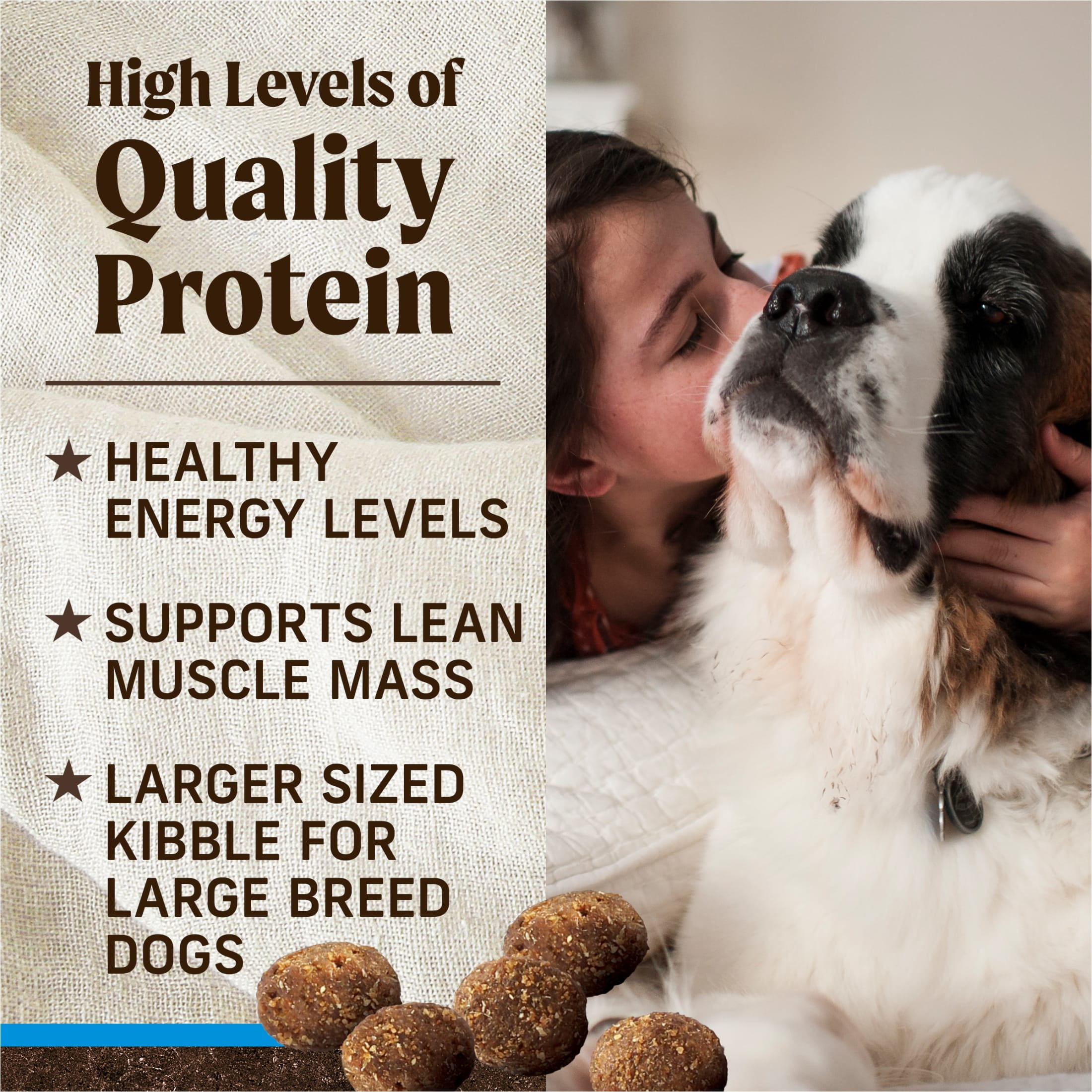 Merrick Real Chicken & Sweet Potato Dry Dog Food, Grain Free, 22 lb Bag