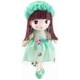 thumbnail image 2 of Kawaii relleno suave flor niña peluche muñeca niñas regalo, 18 pulgadas (verde) oso de fresa  Juguete, 2 of 3