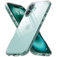 thumbnail image 1 of Funda para teléfono Ringke Fusion compatible con iPhone 16, transparente, 1 of 9