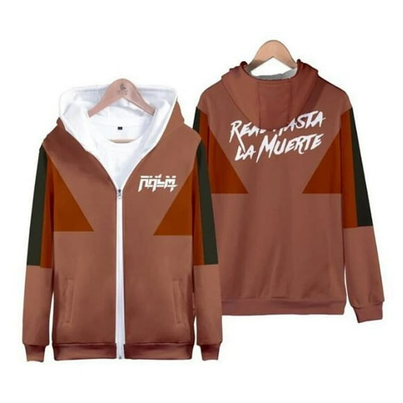 Rapper Anuel AA Real Hasta La Muerte 3D Print Zip Up Women/Men Hoodie Sweatshirt Streetwear Hip Hop Zipper Hooded Jacket Outwear