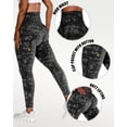 thumbnail image 3 of FITOP Yoga Leggings with Pockets for Women Scrunch Workout Leggings High Waist Butt Lifting Cargo Pants, 3 of 7