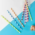 thumbnail image 4 of Straws Disposable Paper Straws for Drinking, Paper Straws for Craft, Cake Pops for Birthday, Anniversary, Wedding, Holidays(0.24" x 7.75"), 4 of 7