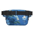 thumbnail image 3 of Disketp Hibiscus Flowers Calm Water Riñonera de Doble Capa, Bolsa de Cintura Ajustable para Viajes, Correr y Senderismo, Riñonera Ligera para Hombre y Mujer, 3 of 9
