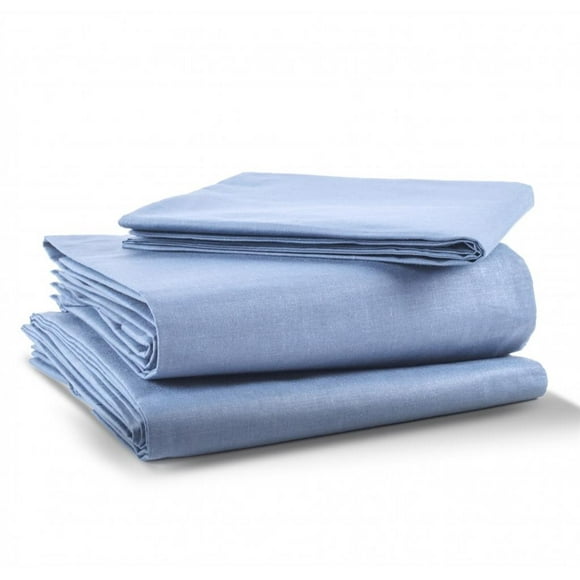 Juego de Sábanas Básica Algodón Percal 200 - Queen Size - Cielo Rebeca Percal 200