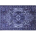 thumbnail image 1 of Ahgly Company Indoor Rectangle Persian Blue Traditional Area Rugs, 4' x 6', 1 of 4