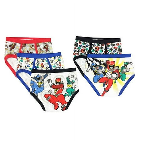 UPC 045299009112 product image for Power Rangers  Boys Underwear  5 Pack Briefs (Little Boys & Big Boys) | upcitemdb.com