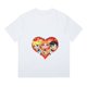 thumbnail image 1 of Camiseta de manga corta para niñas, disfraces Kawaii, Cosplay de The Powerpuff, camisetas de algodón, Verano qym unisex, 1 of 2