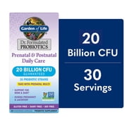 Garden of Life Dr. Formulated Prenatal Daily Probiotics, 20 Billion CFU, 30 Ct