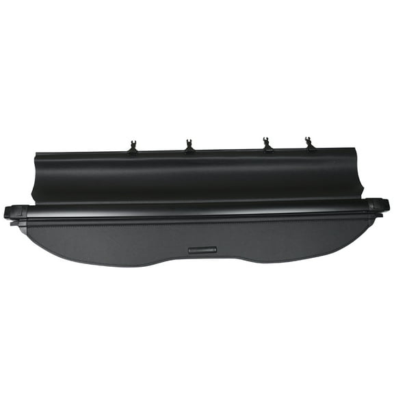 Ikon Motorsports Compatible with 19-24 Subaru Forester Retractable Black Rear Cargo Security Tonneau Cover