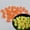 Orange, variant on Glow in The Dark Rocks, 300 PCS Small Glow in The Dark Pebbles Outdoor Decorative Stones for Garden Walkway Patio Yard Lawn Flower Bed Fish Tank Vase Flower Pot Decoration(Orange)