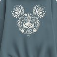 thumbnail image 2 of Disney - Scandinavian Mickey Ears - Women's Oversized Fleece Hoodie Sweatshirt, 2 of 4