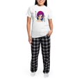 thumbnail image 5 of CafePress - Women's Light Pajamas - Women's Short Sleeve Print T-Shirt and Pants Light Cotton Pajama Set, 5 of 7