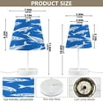 thumbnail image 2 of Ryvnso LED Bedside Table Lamp Fishes Bedroom Desk Lamps Nightstand Lampshade M, 2 of 7