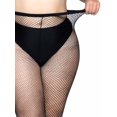 thumbnail image 4 of Leg Avenue Womens Plus Size Spandex Fishnet Tights, 4 of 5