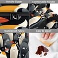 thumbnail image 4 of Penguin Double Layered Insulated Lunch Bag with Two Compartments, Large Capacity, Hand-Carry Refrigerated Lunch Bags, 7.1x11.4x16.1 Inches, 4 of 6