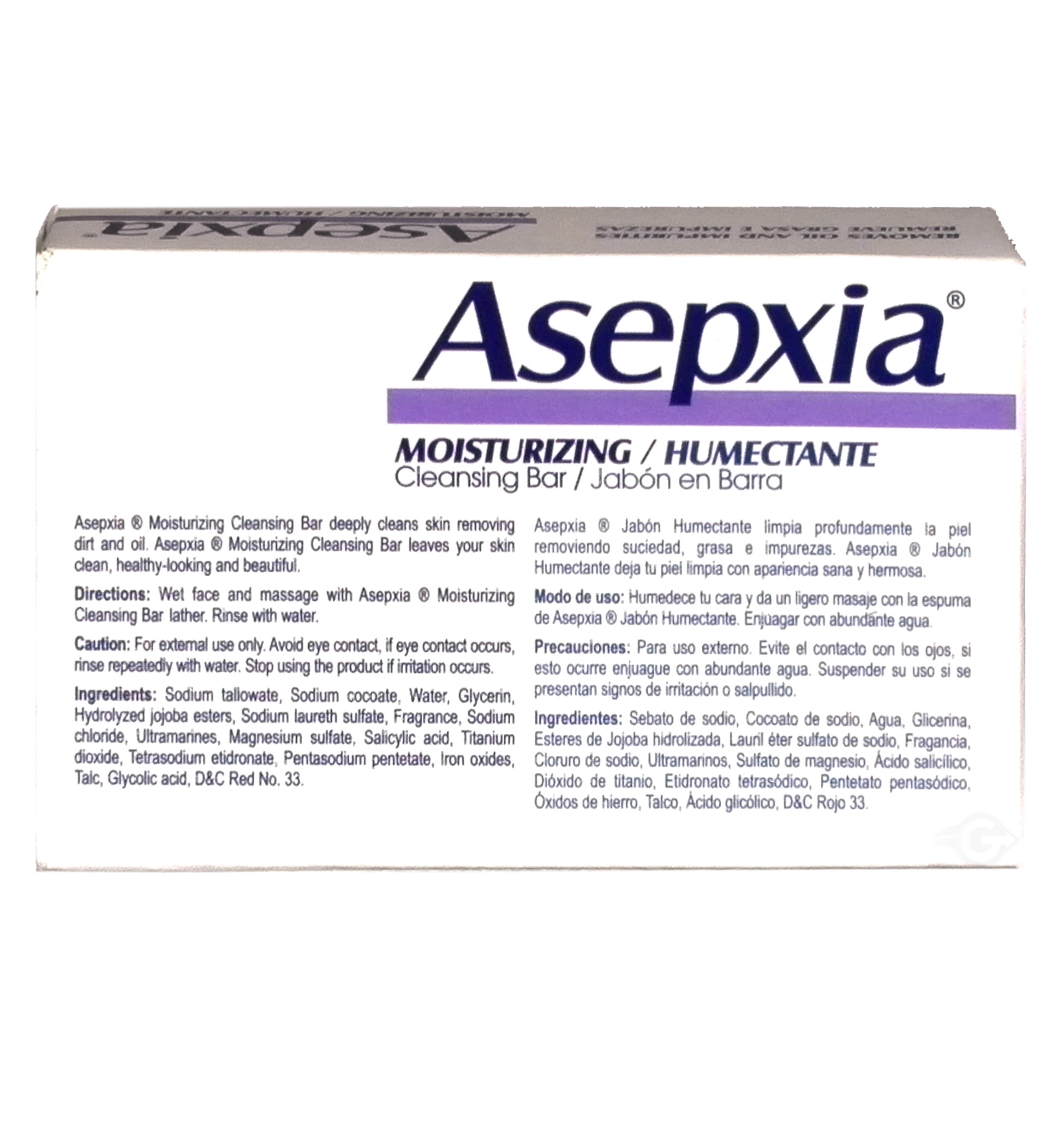 Asepxia Exfoliante Charcoal Acne Scrub fro Oily Skin, 3.53 oz