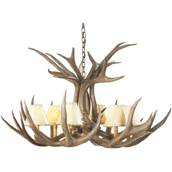 Luxurious American Made Antler Chandelier 34