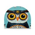 thumbnail image 2 of Qxltty Big Head Owl Acrylic Napkin Holder Set of 1 Transparent Dining Table Kitchen Cafeteria Home Decor 4.1x4.9x1.97in, 2 of 9