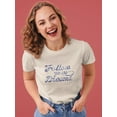 thumbnail image 2 of Follow Your Dreams Watercolors T-Shirt Women -Image by Shutterstock, Female x-Large, 2 of 4