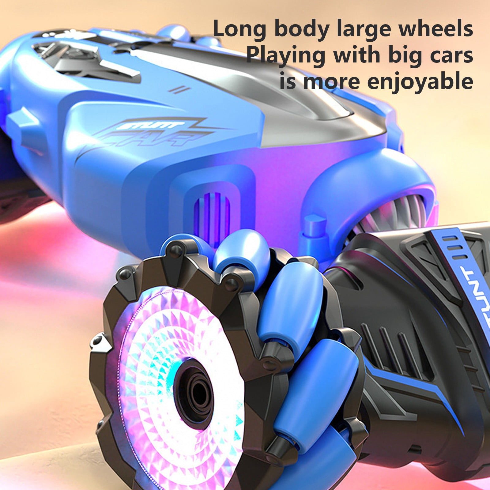Dmlowu Remote Control Cars - Gesture Sensor/Handle Remote Control Toy Cars, Shockproof Stunt Rc Cars Toys Gift for Christmas Holiday Birthday Party