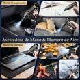 thumbnail image 3 of KONEIYA Aire Comprimido y Aspiradora 5 en 1, [6 Velocidades] 150000RPM Sopladora de Aire Inalambrica y Potente Mini Aspiradora para Auto, Lavable HEPA Filtro, 30MIN-4H Autonom&iacute;a Ultra Larga, 3 of 8