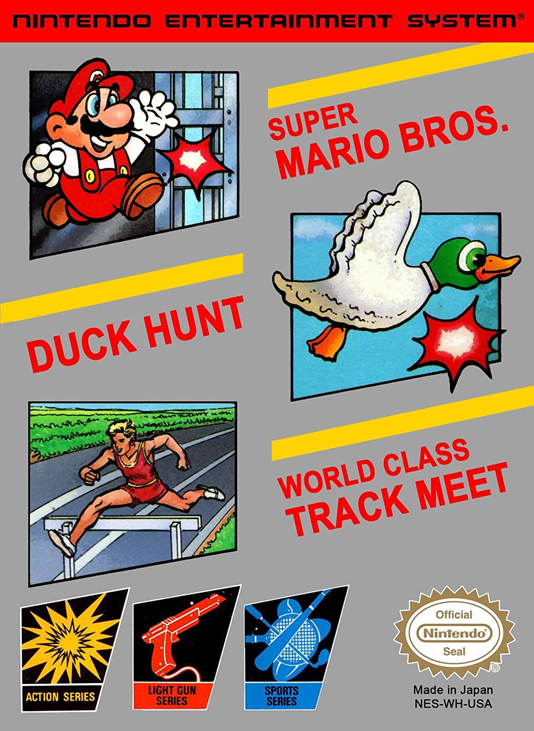 super mario bros duck hunt world class track meet