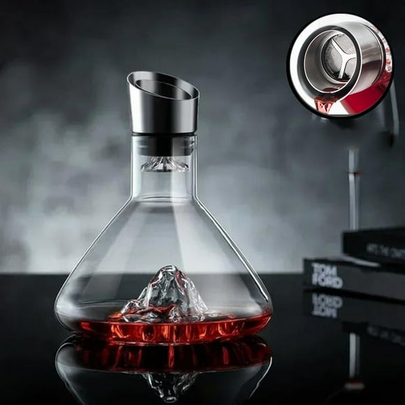 Iceberg Wine DecanterCrystal Glass Red Wine Filter Wake UpWine Dispenser
