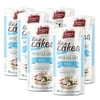 Lieber's Thin Rice Cakes Kosher Certified Dairy Free Gluten Free Vegan Sea Salt 6 Pack