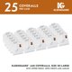 thumbnail image 2 of Overoles KLEENGUARD A40 con protección contra líquidos y partículas 3XL, 2 of 9