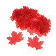 thumbnail image 1 of 100 hojas de arce de seda otoñales para decoración de bodas y jardines (rojas) rojo, 1 of 9