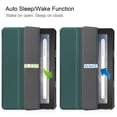 thumbnail image 3 of Case for Kindle Fire 7 Tablet 12th Generation, 2022 Release,Fire 7 Tablet Case for Kids,Premium Protective Light Weight Folio Stand Cover with Auto Wake/Sleep for Amazon fire 7" Tablet, Darkgreen, 3 of 7