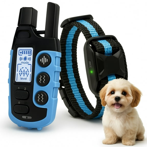 Shock Collar for Training Dogs with Remote, 3300ft Range, Beep Vibration and Static Modes, Waterproof and Rechargeable, Fits Dogs 5 to 150 lbs, VALLARY